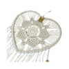 Large Heart with Flower Dreamcatcher