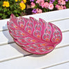 Leaf Hand Painted Wooden Carving - Surprise Color