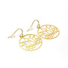 Lotus Earrings (Round)