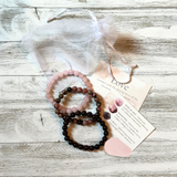 Love - Intention Bracelet Set- 8mm