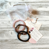 Love - Intention Bracelet Set- 8mm
