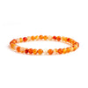 Crystal Bracelet - 4mm Carnelian