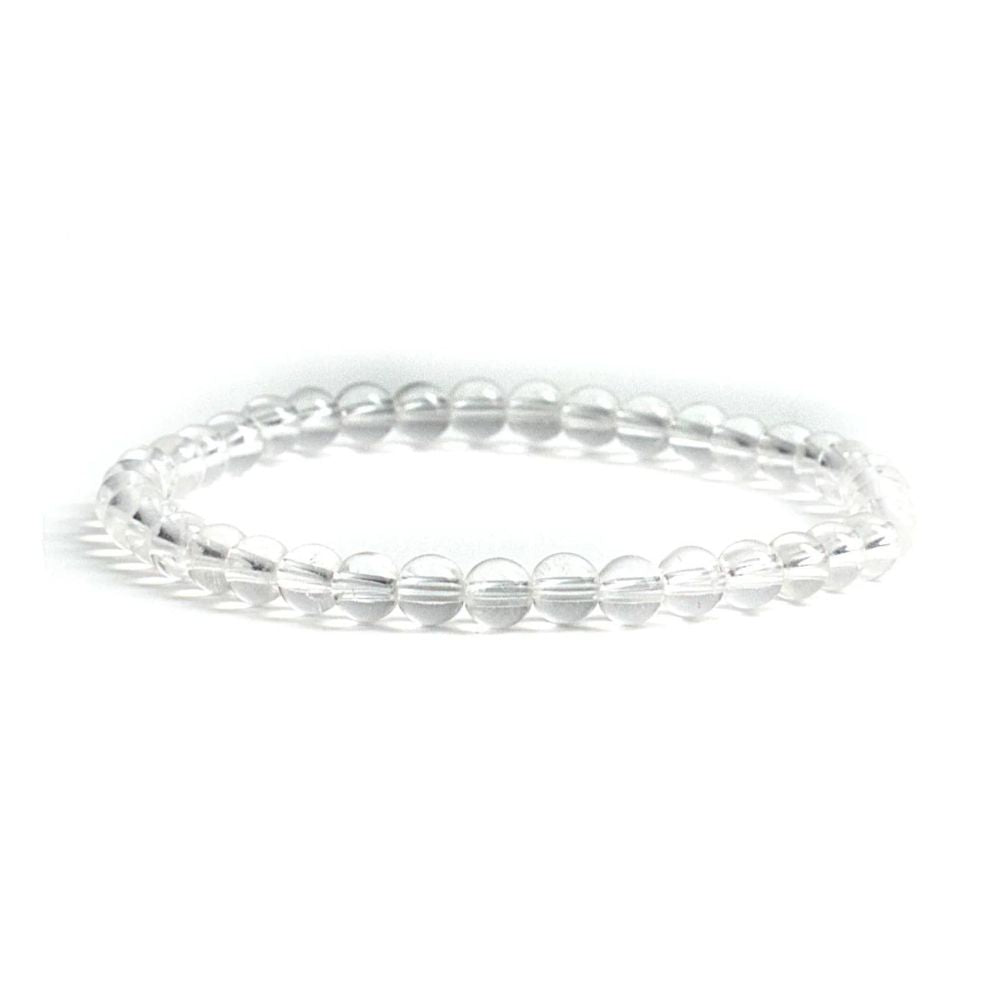 Crystal Bracelet - 4mm Clear Quartz
