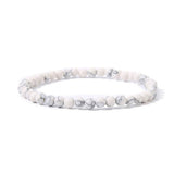 Crystal Bracelet - 4mm Howlite