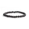 Crystal Bracelet - 4mm Lava