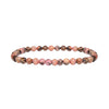 Crystal Bracelet - 4mm Rhodonite