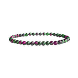 Crystal Bracelet - 4mm Ruby Zoisite