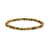 Unakite Bracelet 4mm