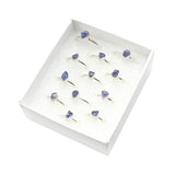 Tanzanite Silver Ring