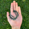Moss Agate Bracelet 4mm