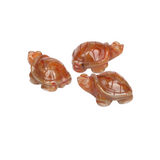 Crystal Turtle – Carnelian Large