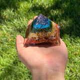 7 Chakras Orgonite Pyramid