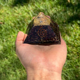 Garnet Orgonite Pyramid