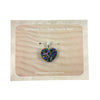 Pendant - Heart, Rainbow Druzy