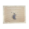 Lavender Aura Druzy Moon Pendant - 925