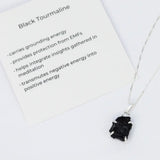 Necklace - Raw Black Tourmaline