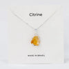 Necklace - Raw Citrine