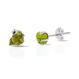 Peridot Silver Earrings