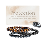 Protection - Intention Bracelet Set - 8mm