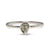 pyrite silver ring - earths elements