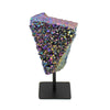 Rainbow Aura on Metal Base Stand - earths elements