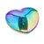 Rainbow Hematite Heart
