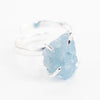 Raw Aquamarine Ring