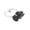 Raw Black Tourmaline Ring