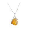 Raw Citrine Crystal Necklace