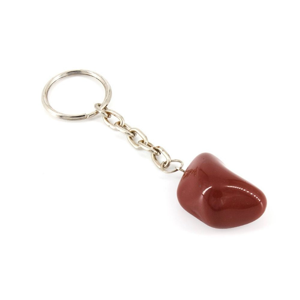 Red Jasper Keychain - Tumbled | Earths Elements