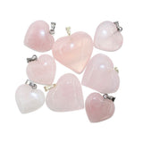 Rose Quartz Heart Pendant