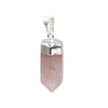 Rose Quartz Small Point Pendant
