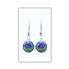 Round Earrings - Evil Eye
