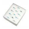 Turquoise Half Moon Silver Ring