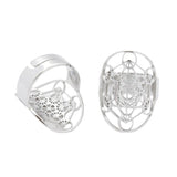 Sacred Geo Ring - Metatron Cube Silver