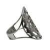 Sacred Geo Ring - OM Silver