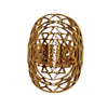 Sacred Geo Ring - Sri Yantra Gold