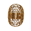 Sacred Geo Ring - Sri Yantra Gold