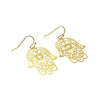 Sacred Hamsa Hand Earrings