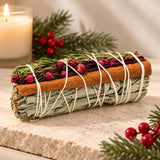 Sage Bundle - Rosemary, Cinnamon & Toyon Berries