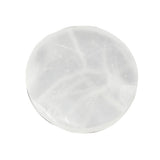 Selenite Coaster Plain