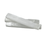 Selenite Raw Wand