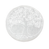 Selenite Tree of Life Charging Coaster
