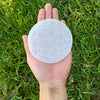 Selenite OM In Lotus Coaster