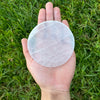 Selenite Coaster Plain