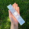 Selenite engraved bar -Moon