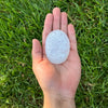Tree of Life Selenite Engraved Palmstone
