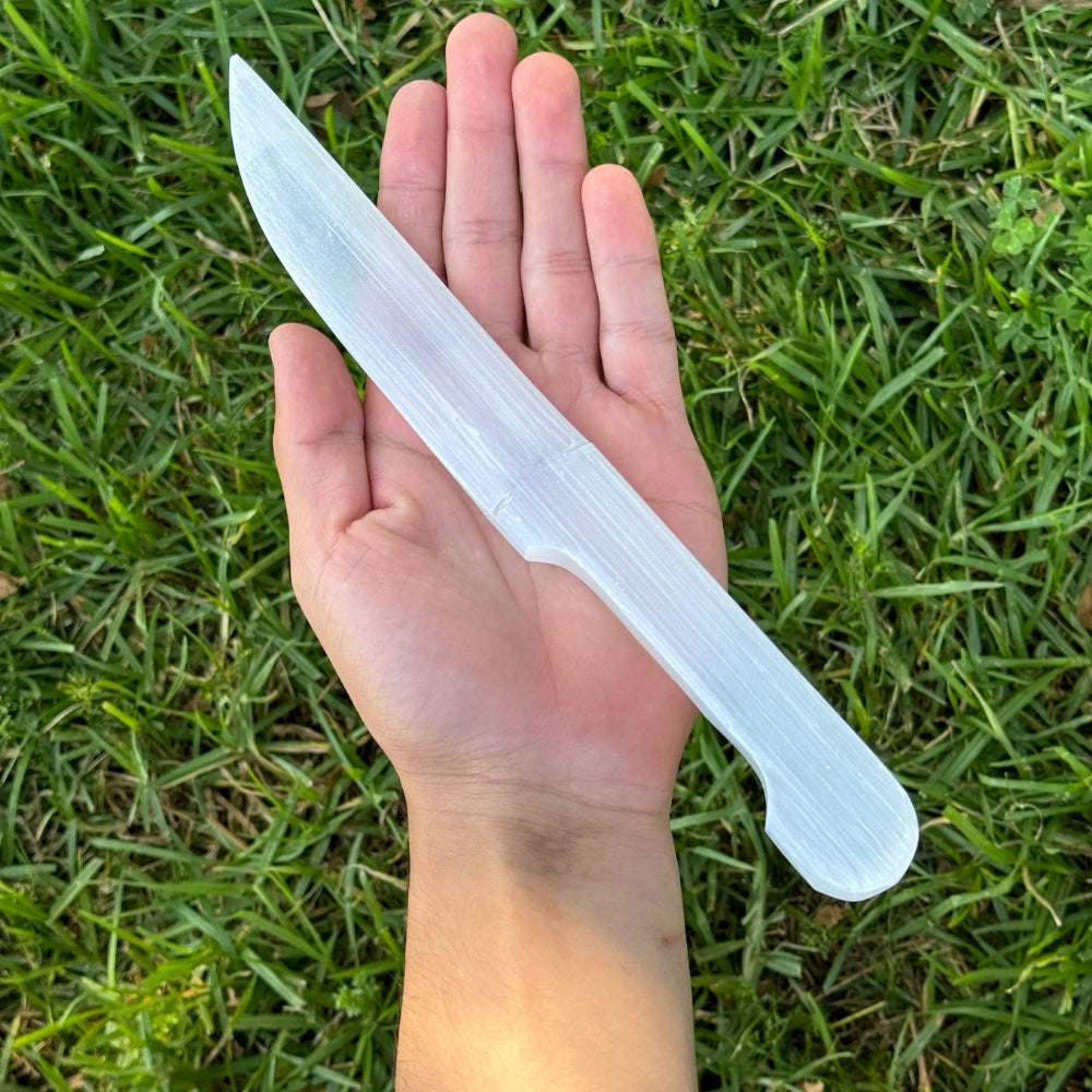 Selenite Knife Medium