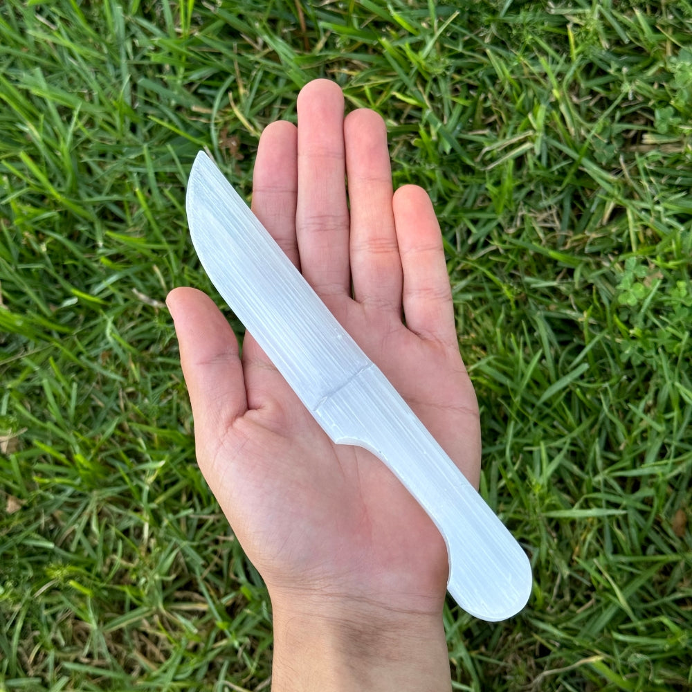 Selenite Knife Small