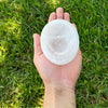 Selenite Oval Bowl